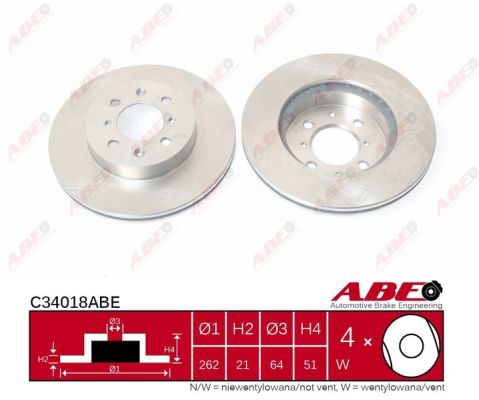 ABE Remschijven C34018ABE