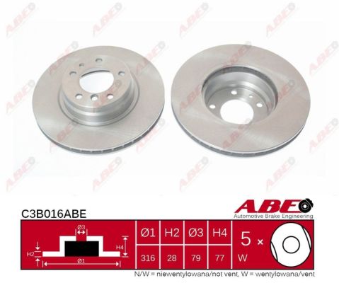 ABE Remschijven C3B016ABE