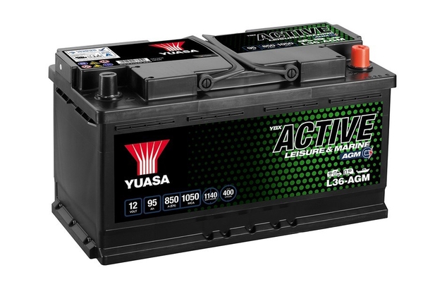 Accu Yuasa L36-AGM