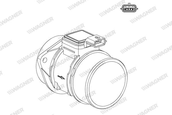 Wagner Luchtmassameter AFS00003