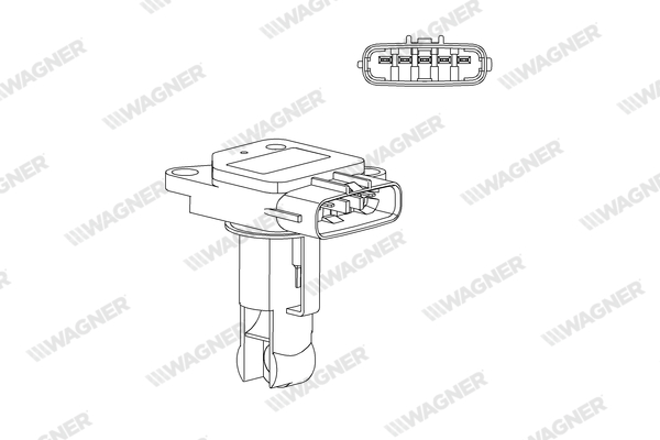 Wagner Luchtmassameter AFS00011