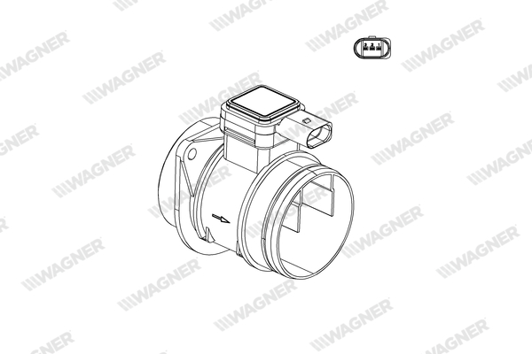 Wagner Luchtmassameter AFS00012