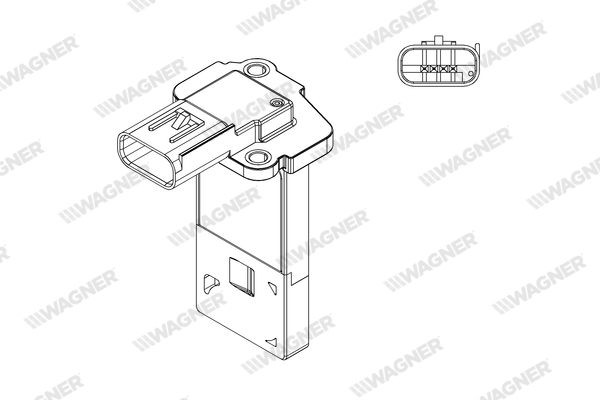 Wagner Luchtmassameter AFS00015