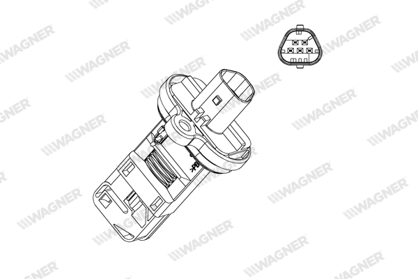 Wagner Luchtmassameter AFS00018