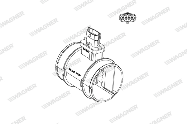 Wagner Luchtmassameter AFS00019
