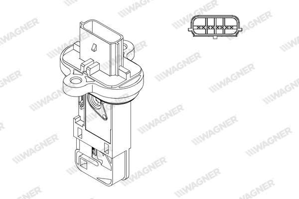Wagner Luchtmassameter AFS00020
