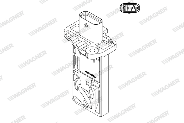 Wagner Luchtmassameter AFS00021