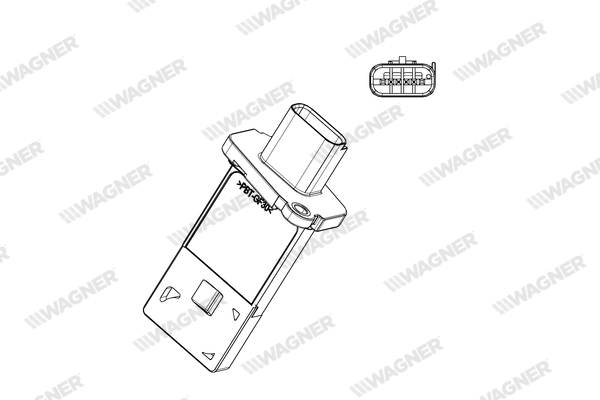 Wagner Luchtmassameter AFS00022