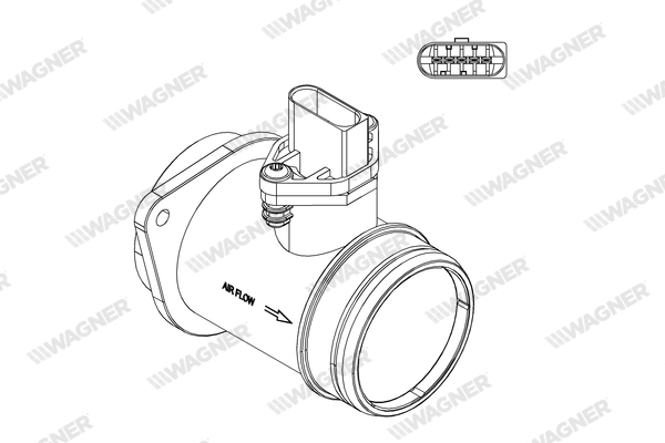 Wagner Luchtmassameter AFS00024