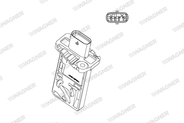 Wagner Luchtmassameter AFS00026