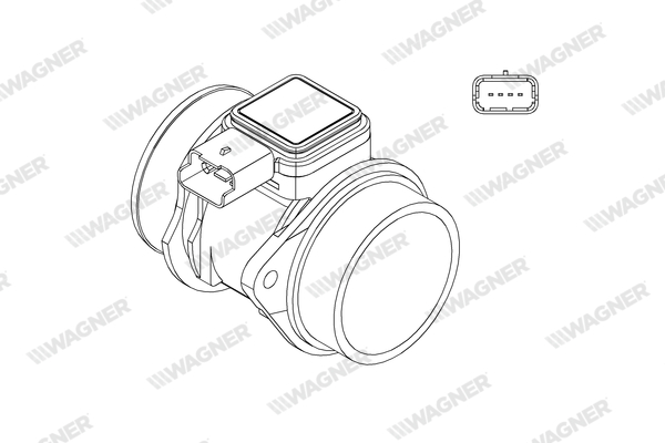 Wagner Luchtmassameter AFS00028