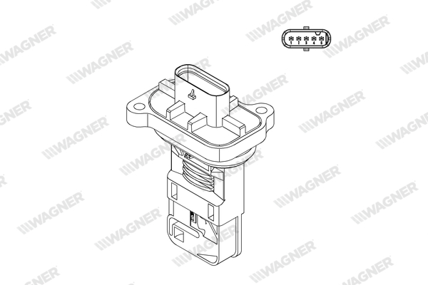 Wagner Luchtmassameter AFS00030