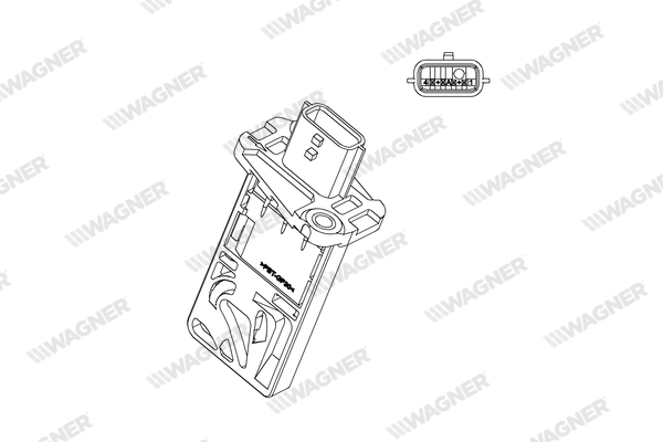 Wagner Luchtmassameter AFS00033