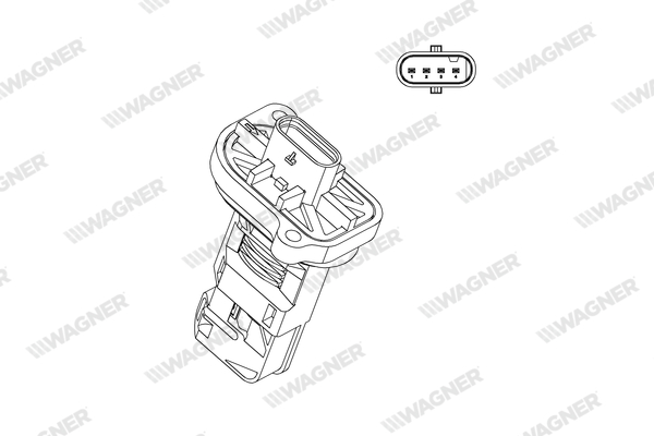 Wagner Luchtmassameter AFS00038