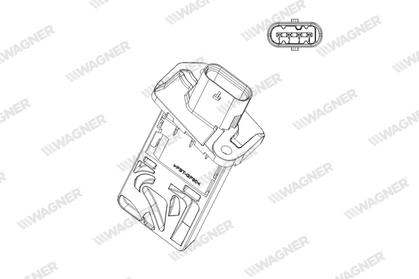 Wagner Luchtmassameter AFS00039
