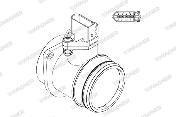 Wagner Luchtmassameter AFS00044