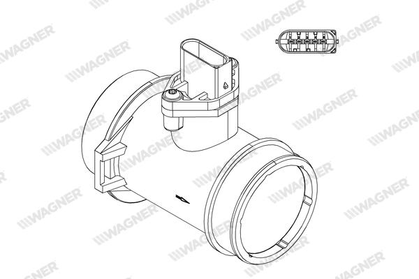 Wagner Luchtmassameter AFS00045