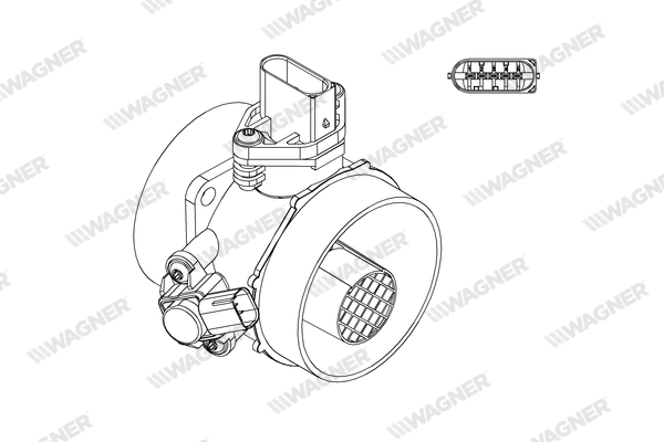 Wagner Luchtmassameter AFS00046