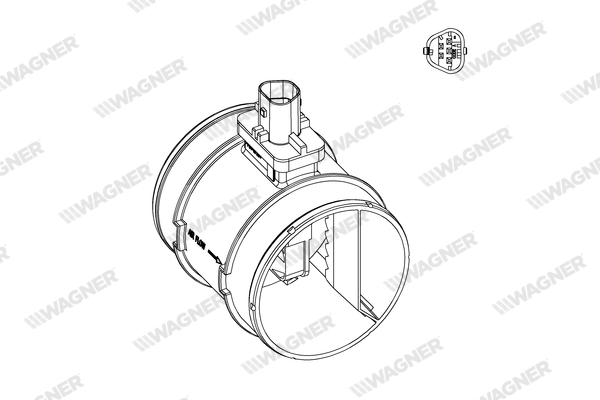 Wagner Luchtmassameter AFS00047