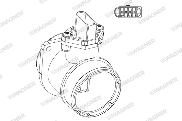 Wagner Luchtmassameter AFS00049