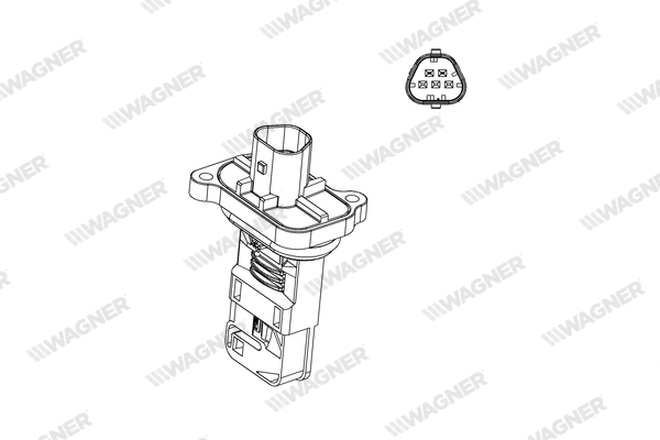 Wagner Luchtmassameter AFS00051
