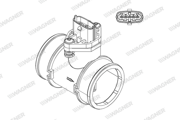 Wagner Luchtmassameter AFS00057