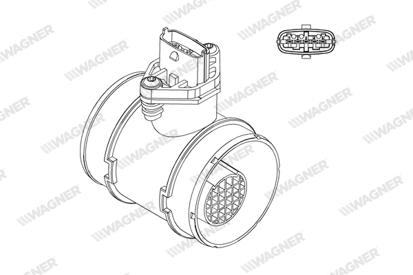 Wagner Luchtmassameter AFS00059