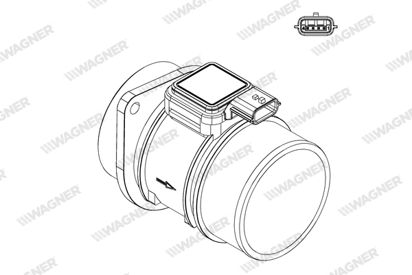 Wagner Luchtmassameter AFS00063