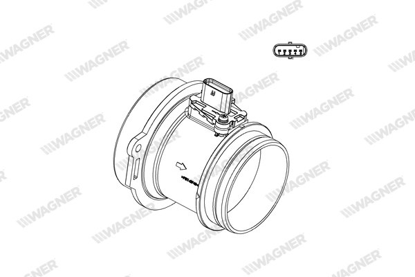 Wagner Luchtmassameter AFS00066