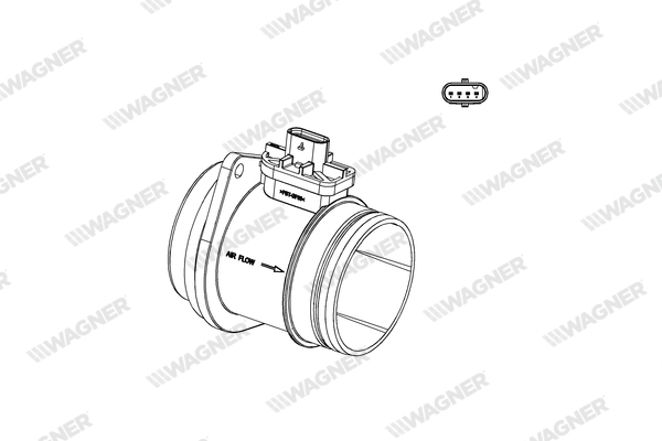 Wagner Luchtmassameter AFS00067