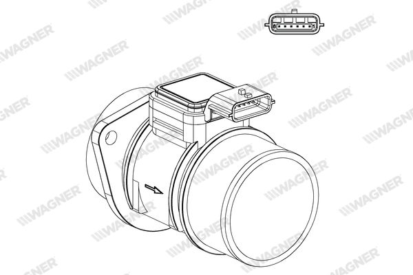 Wagner Luchtmassameter AFS00068
