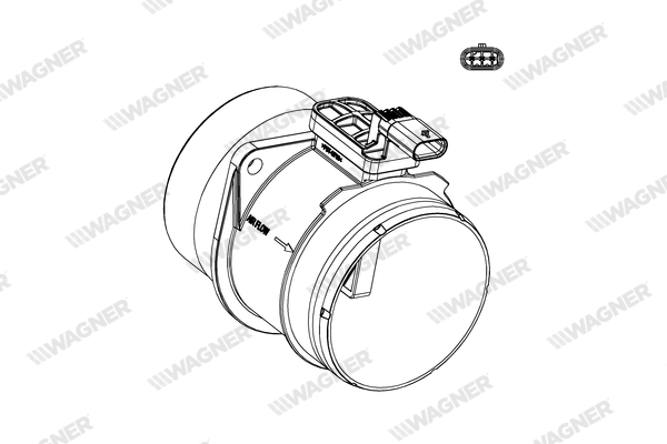 Wagner Luchtmassameter AFS00069