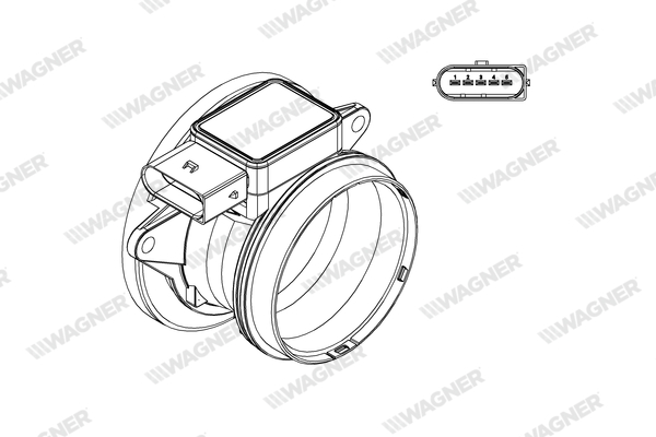Wagner Luchtmassameter AFS00074