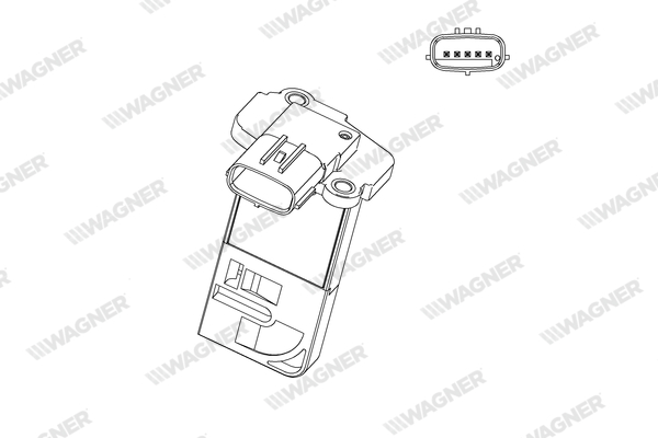 Wagner Luchtmassameter AFS00075