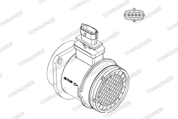 Wagner Luchtmassameter AFS00076