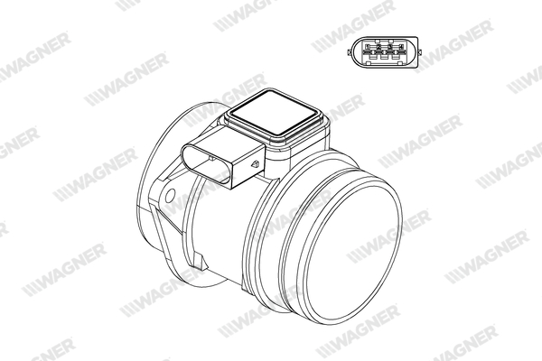Wagner Luchtmassameter AFS00080