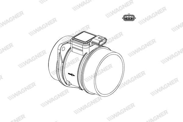 Wagner Luchtmassameter AFS00085