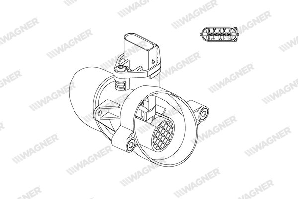 Wagner Luchtmassameter AFS00092