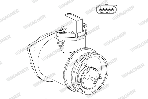 Wagner Luchtmassameter AFS00096