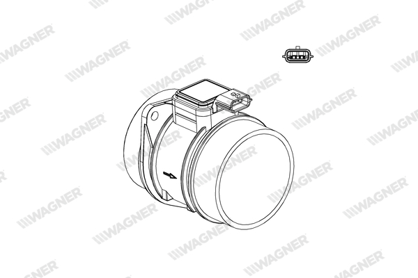 Wagner Luchtmassameter AFS00099