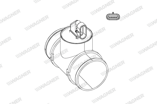 Wagner Luchtmassameter AFS00100