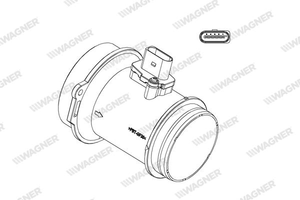 Wagner Luchtmassameter AFS00107