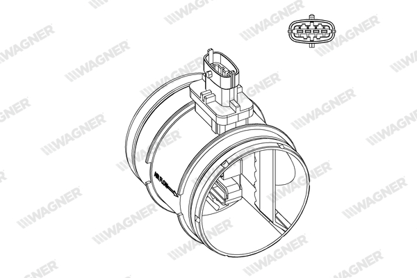 Wagner Luchtmassameter AFS00109