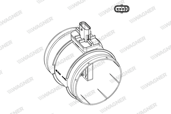 Wagner Luchtmassameter AFS00111
