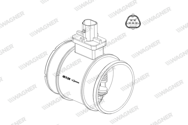 Wagner Luchtmassameter AFS00116