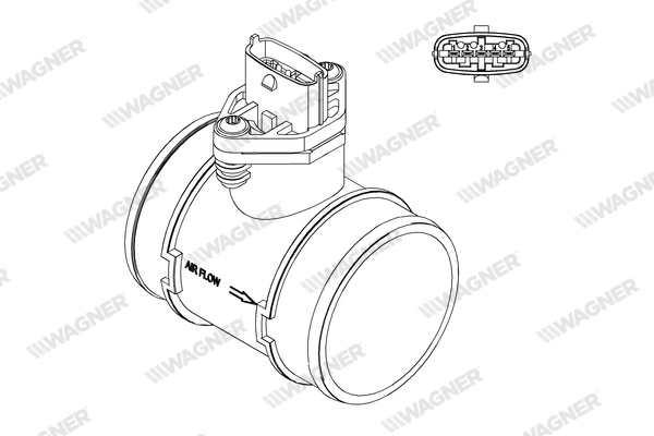 Wagner Luchtmassameter AFS00127