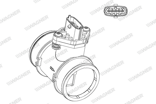Wagner Luchtmassameter AFS00129