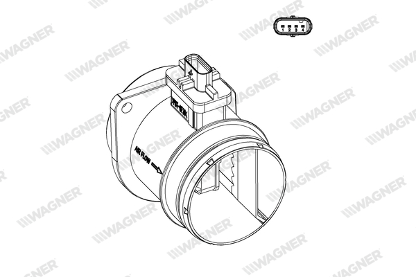 Wagner Luchtmassameter AFS00133