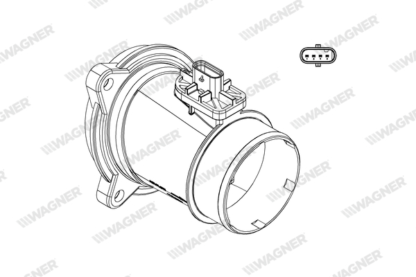 Wagner Luchtmassameter AFS00138