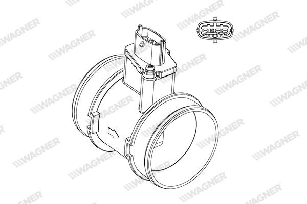 Wagner Luchtmassameter AFS00141